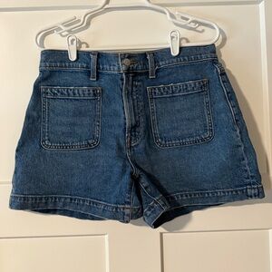 Madewell Blue Jean Shorts